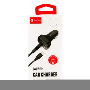 شارژر فندکی پرو وان مدل  PCG15i Lightning Cable